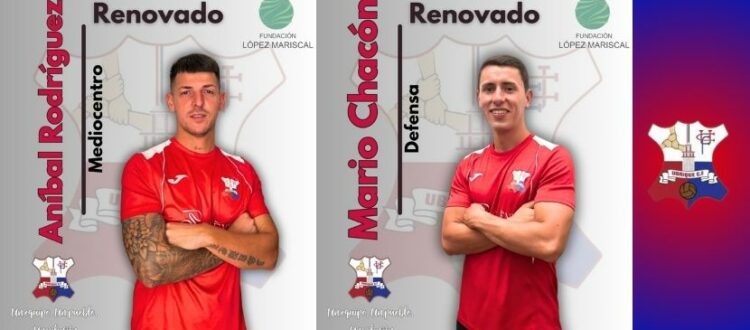 Anibal Y Mario renuevan con el Senior del Ubrique CF 2023