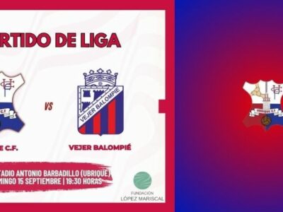 Primer partido de Liga Ubrique CF 2023 - Vejer