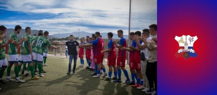 Homenaje a nuestro capitán en el derbi serrano