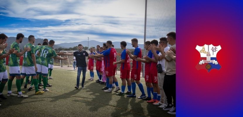 Homenaje a nuestro capitán en el derbi serrano